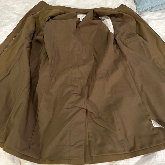 Emerson Rose Army Green Tie Waist Vest (s) - Picture 6 of 6